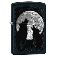 Amazon.com: Zippo Lighter: Wolves Howling at The Moon